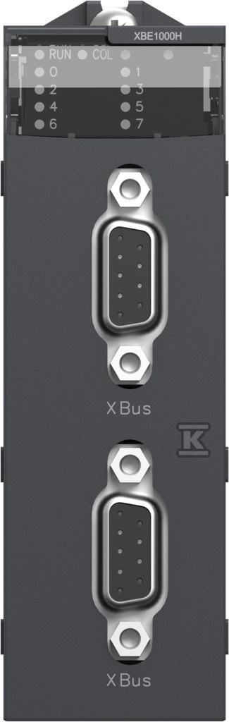 Moduł rozszerzający płyty backplane, 2 - BMXXBE1000H